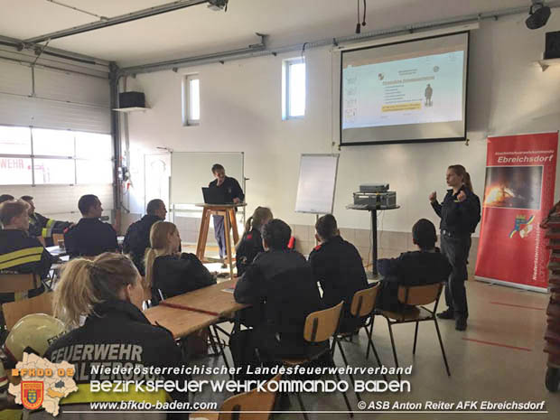 Erste Feuerwehr Basiswissen Ausbildung Teil B im Feuerwehrabschnitt Ebreichsdorf in Mitterndorf  Foto: ASB Anton Reiter AFKDO Ebreichsdorf