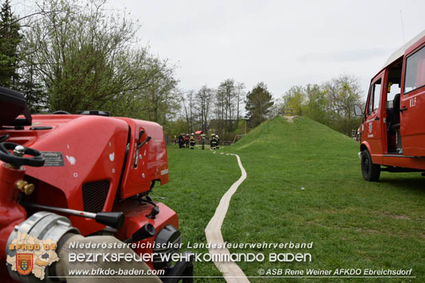 Erste Feuerwehr Basiswissen Ausbildung Teil B im Feuerwehrabschnitt Ebreichsdorf in Mitterndorf  Foto: ASB Rene Weiner AFKDO Ebreichsdorf