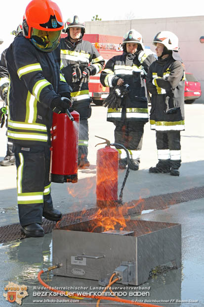 2018_04_07-08 Gemeinsame Ausbildung "Feuerwehr-Basiswissen" des Feuerwehrabschnittes Baden-Stadt im Landesklinkum Baden  Foto: Fritz Beichbuchner FF Baden-Stadt