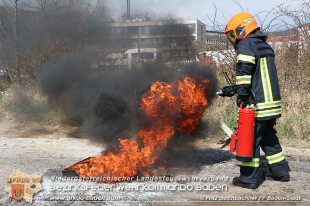 2018_04_07-08 Gemeinsame Ausbildung "Feuerwehr-Basiswissen" des Feuerwehrabschnittes Baden-Stadt im Landesklinkum Baden  Foto: Fritz Beichbuchner FF Baden-Stadt