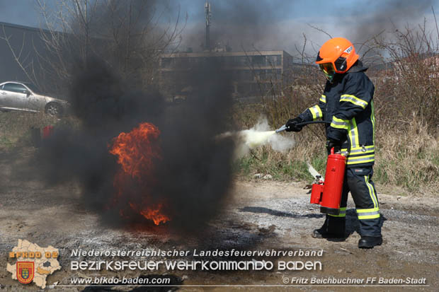 2018_04_07-08 Gemeinsame Ausbildung "Feuerwehr-Basiswissen" des Feuerwehrabschnittes Baden-Stadt im Landesklinkum Baden  Foto: Fritz Beichbuchner FF Baden-Stadt