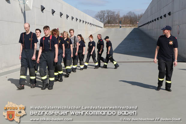 2018_04_07-08 Gemeinsame Ausbildung "Feuerwehr-Basiswissen" des Feuerwehrabschnittes Baden-Stadt im Landesklinkum Baden  Foto: Fritz Beichbuchner FF Baden-Stadt