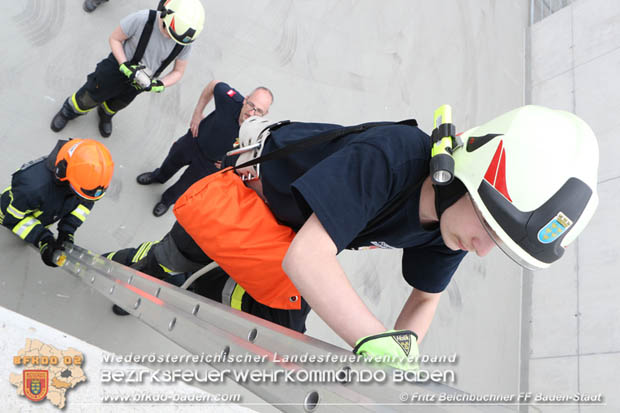 2018_04_07-08 Gemeinsame Ausbildung "Feuerwehr-Basiswissen" des Feuerwehrabschnittes Baden-Stadt im Landesklinkum Baden  Foto: Fritz Beichbuchner FF Baden-Stadt