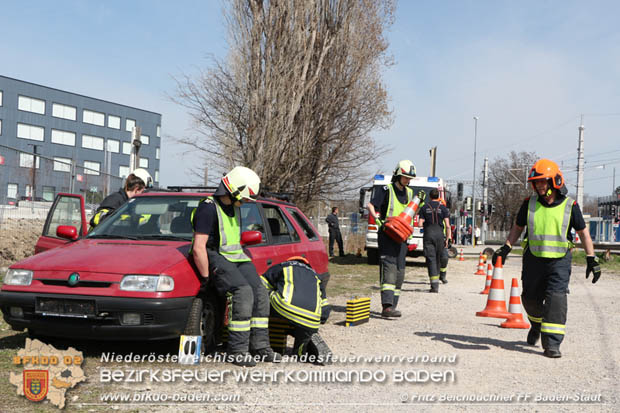 2018_04_07-08 Gemeinsame Ausbildung "Feuerwehr-Basiswissen" des Feuerwehrabschnittes Baden-Stadt im Landesklinkum Baden  Foto: Fritz Beichbuchner FF Baden-Stadt