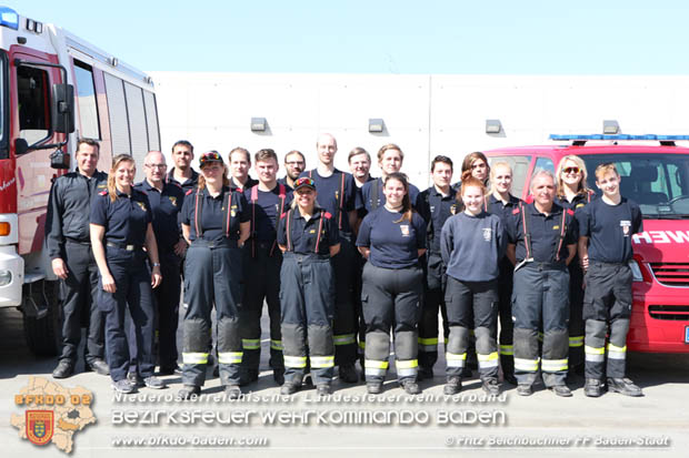 2018_04_07-08 Gemeinsame Ausbildung "Feuerwehr-Basiswissen" des Feuerwehrabschnittes Baden-Stadt im Landesklinkum Baden  Foto: Fritz Beichbuchner FF Baden-Stadt