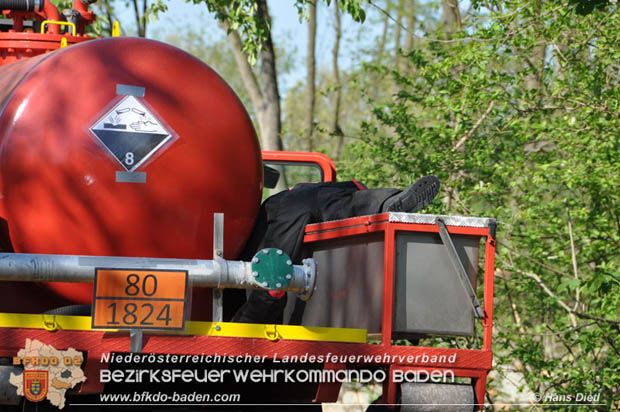 20180421 Bundesländerübergreifende Schadstoffeinsatzübung auf der A3 zwischen Pottendorf NÖ - Hornstein Bgld   Foto: Hans Dietl