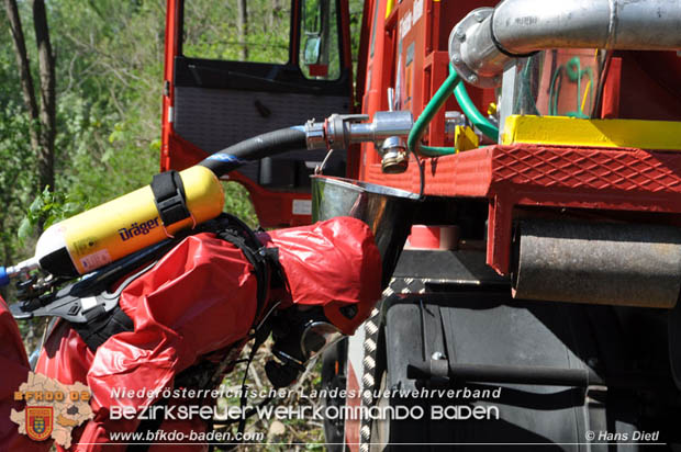 20180421 Bundesländerübergreifende Schadstoffeinsatzübung auf der A3 zwischen Pottendorf NÖ - Hornstein Bgld   Foto: Hans Dietl