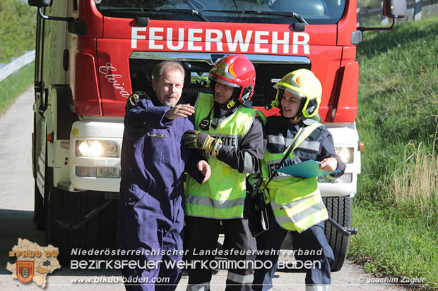 20180421 Bundesländerübergreifende Schadstoffeinsatzübung auf der A3 zwischen Pottendorf NÖ - Hornstein Bgld Foto: Joachim Zagler