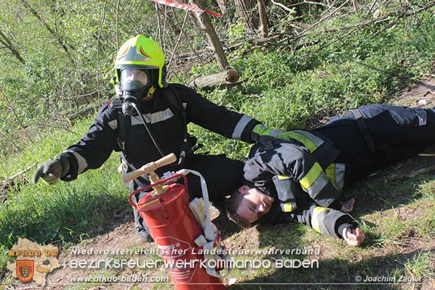 20180421 Bundesländerübergreifende Schadstoffeinsatzübung auf der A3 zwischen Pottendorf NÖ - Hornstein Bgld Foto: Joachim Zagler