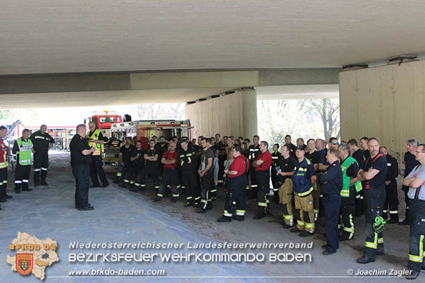 20180421 Bundesländerübergreifende Schadstoffeinsatzübung auf der A3 zwischen Pottendorf NÖ - Hornstein Bgld Foto: Joachim Zagler