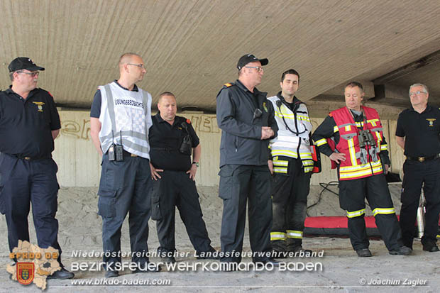 20180421 Bundesländerübergreifende Schadstoffeinsatzübung auf der A3 zwischen Pottendorf NÖ - Hornstein Bgld Foto: Joachim Zagler