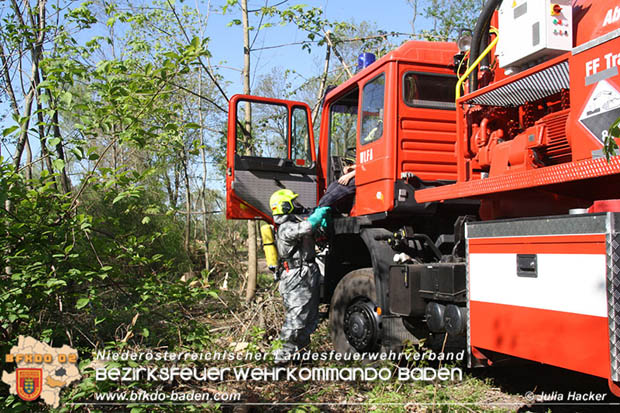 20180421 Bundesländerübergreifende Schadstoffeinsatzübung auf der A3 zwischen Pottendorf NÖ - Hornstein Bgld   Foto: Julia Hackl