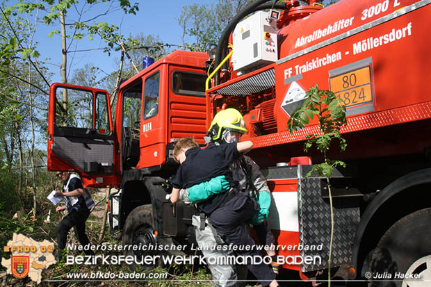 20180421 Bundesländerübergreifende Schadstoffeinsatzübung auf der A3 zwischen Pottendorf NÖ - Hornstein Bgld   Foto: Julia Hackl