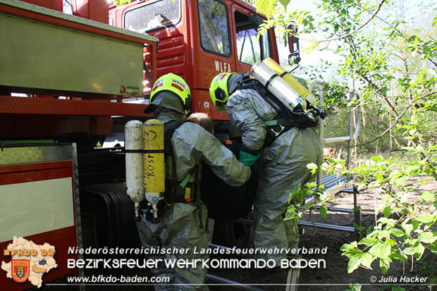 20180421 Bundesländerübergreifende Schadstoffeinsatzübung auf der A3 zwischen Pottendorf NÖ - Hornstein Bgld   Foto: Julia Hackl