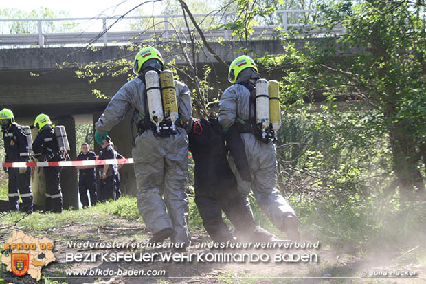 20180421 Bundesländerübergreifende Schadstoffeinsatzübung auf der A3 zwischen Pottendorf NÖ - Hornstein Bgld   Foto: Julia Hackl