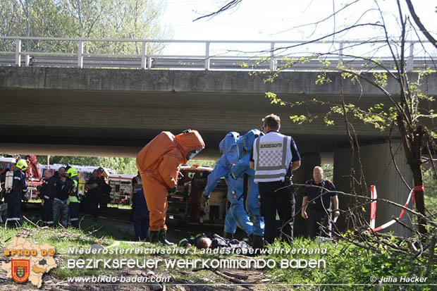 20180421 Bundesländerübergreifende Schadstoffeinsatzübung auf der A3 zwischen Pottendorf NÖ - Hornstein Bgld   Foto: Julia Hackl