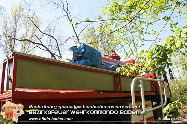 0180421 Bundesländerübergreifende Schadstoffeinsatzübung auf der A3 zwischen Pottendorf NÖ - Hornstein Bgld   Foto: Julia Hackl