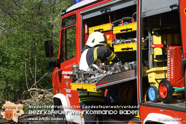 0180421 Bundesländerübergreifende Schadstoffeinsatzübung auf der A3 zwischen Pottendorf NÖ - Hornstein Bgld   Foto: Julia Hackl