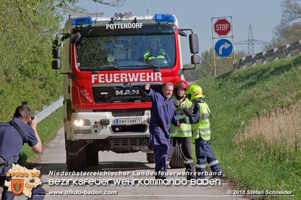 20180421 Bundesländerübergreifende Schadstoffeinsatzübung auf der A3 zwischen Pottendorf NÖ - Hornstein Bgld   Foto: Stefan Schneider