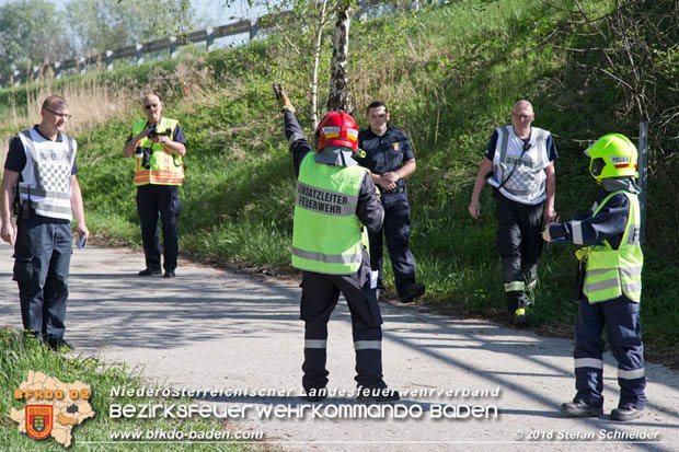 20180421 Bundesländerübergreifende Schadstoffeinsatzübung auf der A3 zwischen Pottendorf NÖ - Hornstein Bgld   Foto: Stefan Schneider