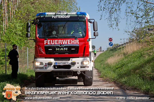 20180421 Bundesländerübergreifende Schadstoffeinsatzübung auf der A3 zwischen Pottendorf NÖ - Hornstein Bgld   Foto: Stefan Schneider