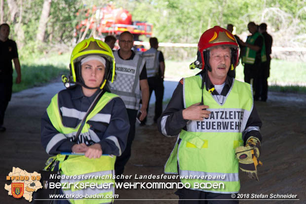 20180421 Bundesländerübergreifende Schadstoffeinsatzübung auf der A3 zwischen Pottendorf NÖ - Hornstein Bgld   Foto: Stefan Schneider