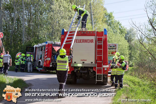 20180421 Bundesländerübergreifende Schadstoffeinsatzübung auf der A3 zwischen Pottendorf NÖ - Hornstein Bgld   Foto: Stefan Schneider