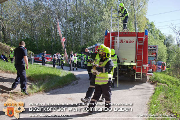 20180421 Bundesländerübergreifende Schadstoffeinsatzübung auf der A3 zwischen Pottendorf NÖ - Hornstein Bgld   Foto: Stefan Schneider