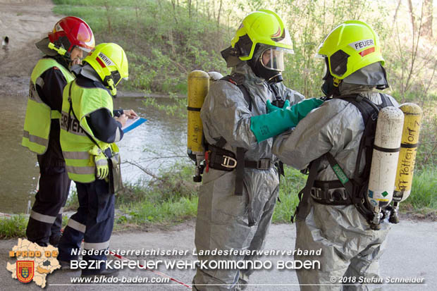 20180421 Bundesländerübergreifende Schadstoffeinsatzübung auf der A3 zwischen Pottendorf NÖ - Hornstein Bgld   Foto: Stefan Schneider