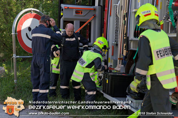 20180421 Bundesländerübergreifende Schadstoffeinsatzübung auf der A3 zwischen Pottendorf NÖ - Hornstein Bgld   Foto: Stefan Schneider