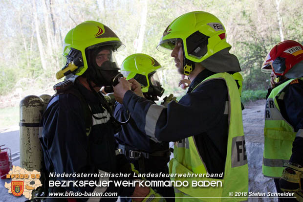 20180421 Bundesländerübergreifende Schadstoffeinsatzübung auf der A3 zwischen Pottendorf NÖ - Hornstein Bgld   Foto: Stefan Schneider