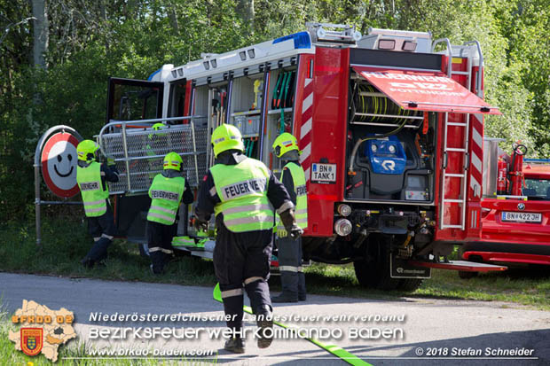 20180421 Bundesländerübergreifende Schadstoffeinsatzübung auf der A3 zwischen Pottendorf NÖ - Hornstein Bgld   Foto: Stefan Schneider