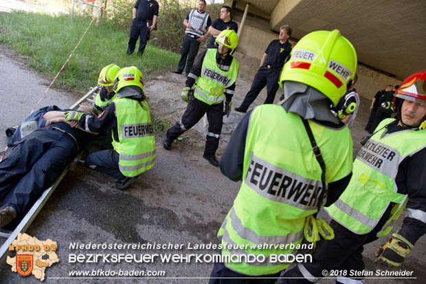 20180421 Bundesländerübergreifende Schadstoffeinsatzübung auf der A3 zwischen Pottendorf NÖ - Hornstein Bgld   Foto: Stefan Schneider