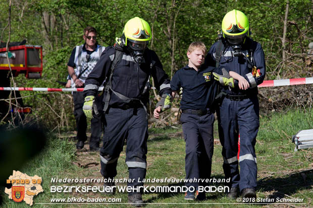 20180421 Bundesländerübergreifende Schadstoffeinsatzübung auf der A3 zwischen Pottendorf NÖ - Hornstein Bgld   Foto: Stefan Schneider