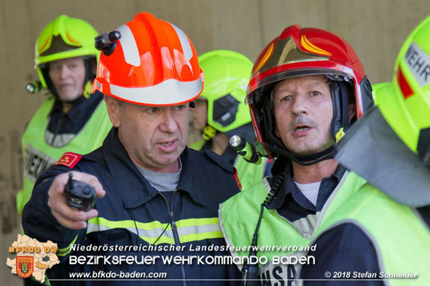 20180421 Bundesländerübergreifende Schadstoffeinsatzübung auf der A3 zwischen Pottendorf NÖ - Hornstein Bgld   Foto: Stefan Schneider