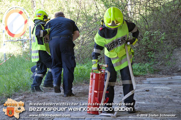 20180421 Bundesländerübergreifende Schadstoffeinsatzübung auf der A3 zwischen Pottendorf NÖ - Hornstein Bgld   Foto: Stefan Schneider