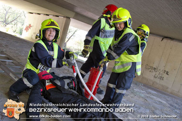 20180421 Bundesländerübergreifende Schadstoffeinsatzübung auf der A3 zwischen Pottendorf NÖ - Hornstein Bgld   Foto: Stefan Schneider