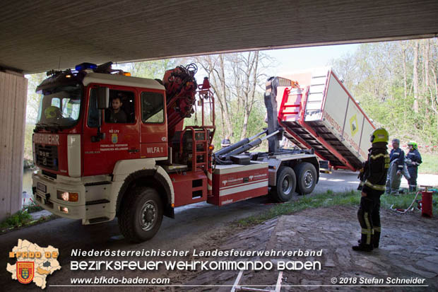 20180421 Bundesländerübergreifende Schadstoffeinsatzübung auf der A3 zwischen Pottendorf NÖ - Hornstein Bgld   Foto: Stefan Schneider