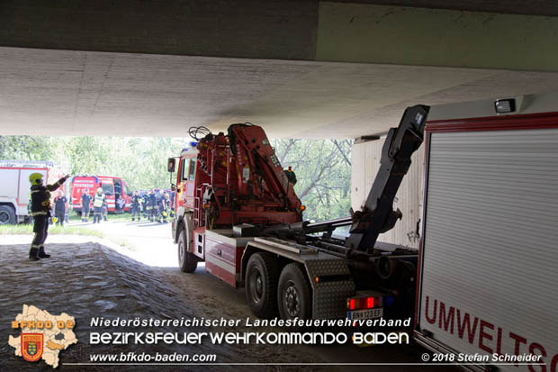 20180421 Bundesländerübergreifende Schadstoffeinsatzübung auf der A3 zwischen Pottendorf NÖ - Hornstein Bgld   Foto: Stefan Schneider