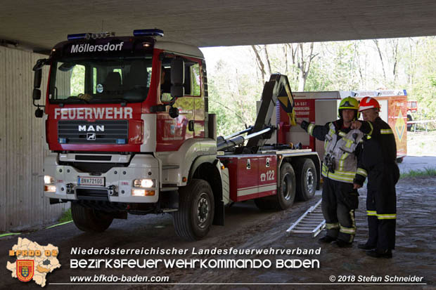 20180421 Bundesländerübergreifende Schadstoffeinsatzübung auf der A3 zwischen Pottendorf NÖ - Hornstein Bgld   Foto: Stefan Schneider