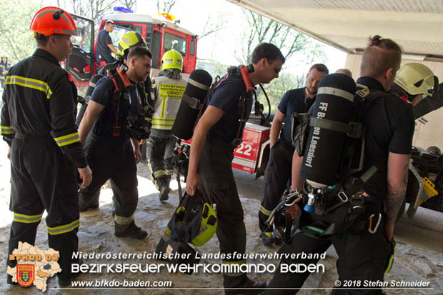 20180421 Bundesländerübergreifende Schadstoffeinsatzübung auf der A3 zwischen Pottendorf NÖ - Hornstein Bgld   Foto: Stefan Schneider