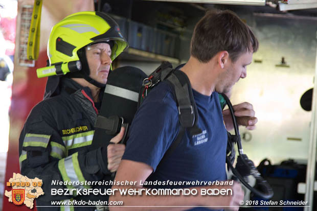 20180421 Bundesländerübergreifende Schadstoffeinsatzübung auf der A3 zwischen Pottendorf NÖ - Hornstein Bgld   Foto: Stefan Schneider