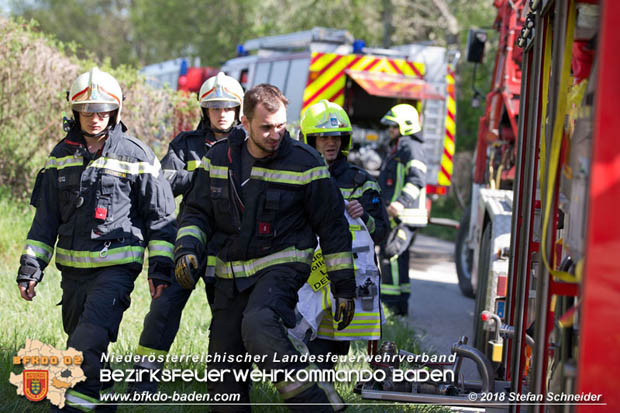 20180421 Bundesländerübergreifende Schadstoffeinsatzübung auf der A3 zwischen Pottendorf NÖ - Hornstein Bgld   Foto: Stefan Schneider