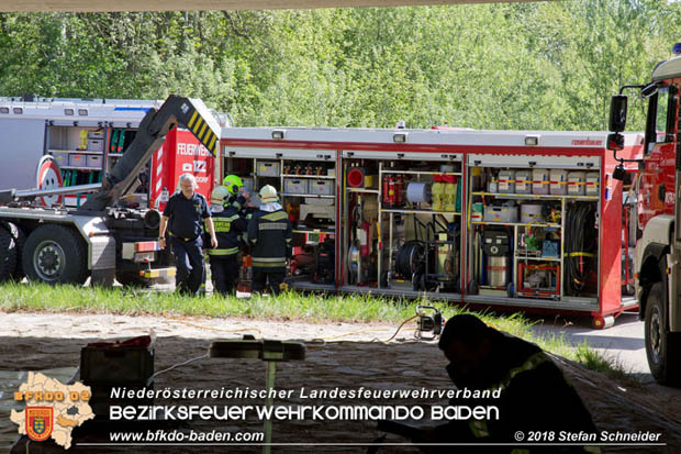 20180421 Bundesländerübergreifende Schadstoffeinsatzübung auf der A3 zwischen Pottendorf NÖ - Hornstein Bgld   Foto: Stefan Schneider