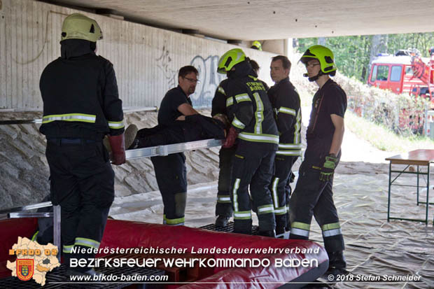 20180421 Bundesländerübergreifende Schadstoffeinsatzübung auf der A3 zwischen Pottendorf NÖ - Hornstein Bgld   Foto: Stefan Schneider