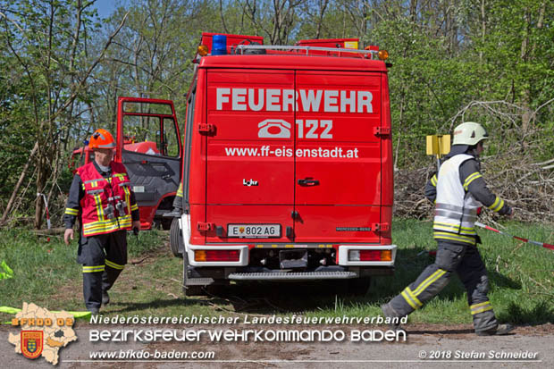 20180421 Bundesländerübergreifende Schadstoffeinsatzübung auf der A3 zwischen Pottendorf NÖ - Hornstein Bgld   Foto: Stefan Schneider