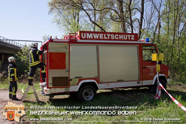 20180421 Bundesländerübergreifende Schadstoffeinsatzübung auf der A3 zwischen Pottendorf NÖ - Hornstein Bgld   Foto: Stefan Schneider