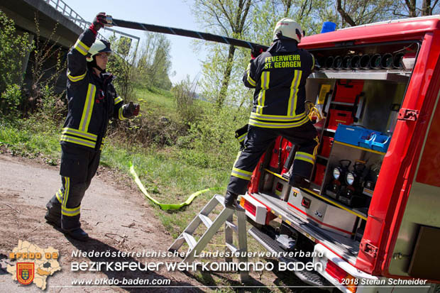20180421 Bundesländerübergreifende Schadstoffeinsatzübung auf der A3 zwischen Pottendorf NÖ - Hornstein Bgld   Foto: Stefan Schneider