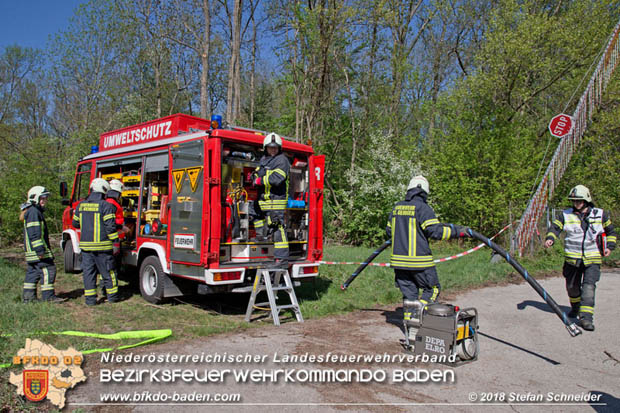 20180421 Bundesländerübergreifende Schadstoffeinsatzübung auf der A3 zwischen Pottendorf NÖ - Hornstein Bgld   Foto: Stefan Schneider
