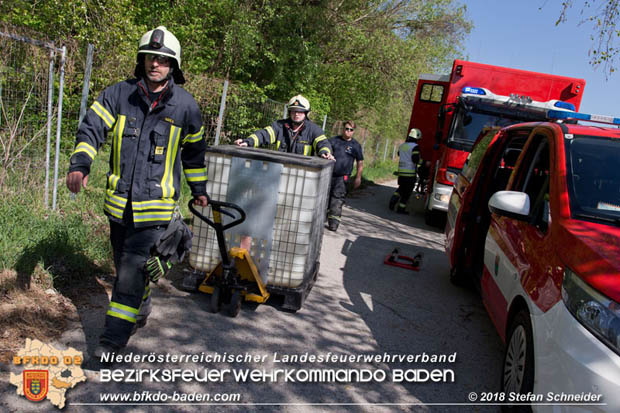 20180421 Bundesländerübergreifende Schadstoffeinsatzübung auf der A3 zwischen Pottendorf NÖ - Hornstein Bgld   Foto: Stefan Schneider